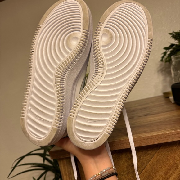 Women’s Nike Court Vision Alta 'White Metallic Platinum Size 8 - Picture 5 of 6